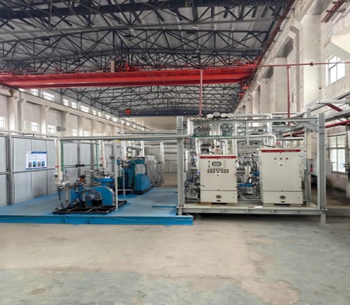 120 Nm³/d C4 membrane separation pilot demonstration unit